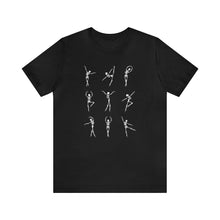 Load image into Gallery viewer, Ballet Skeleton T-shirt, Happy Halloween, Halloween T-shirt, Dancing Skeleton