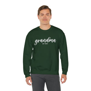 Grandma Est. 2023 Unisex Heavy Blend™ Crewneck Sweatshirt