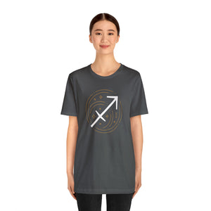 Sagittarius Unisex Jersey Short Sleeve Tee Zodiac, Astrology, Sign