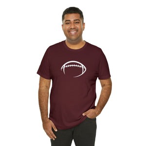 Simple Football Unisex Jersey Short Sleeve Tee