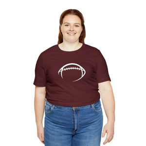 Simple Football Unisex Jersey Short Sleeve Tee