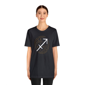 Sagittarius Unisex Jersey Short Sleeve Tee Zodiac, Astrology, Sign