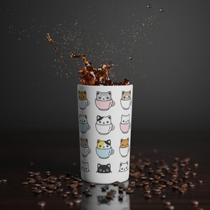 Coffee Cats Conical Coffee Mugs (3oz, 8oz, 12oz)