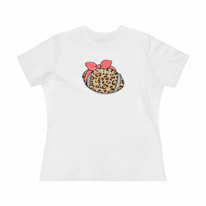 Leopard Football Women's Premium Tee