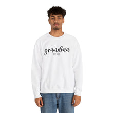 Load image into Gallery viewer, Grandma Est. 2023 Unisex Heavy Blend™ Crewneck Sweatshirt