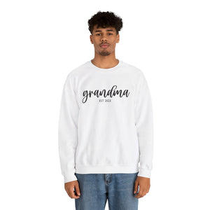 Grandma Est. 2023 Unisex Heavy Blend™ Crewneck Sweatshirt