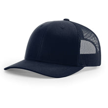 Load image into Gallery viewer, UNF SZ Richardson Trucker Hat Navy (112)