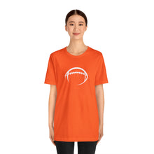 Load image into Gallery viewer, Simple Football Unisex Jersey Short Sleeve Tee