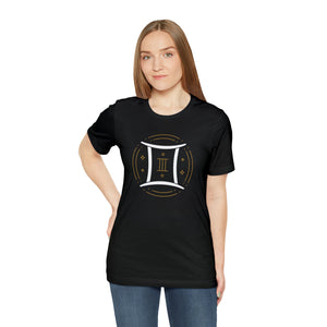 Gemini Unisex Jersey Short Sleeve Tee Zodiac, Astrology, Sign