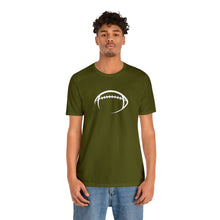 Load image into Gallery viewer, Simple Football Unisex Jersey Short Sleeve Tee