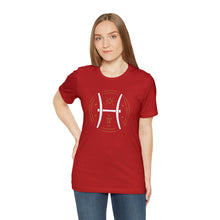 Load image into Gallery viewer, Pisces Unisex Jersey Short Sleeve Tee, Zodiac, Astrology, Sign