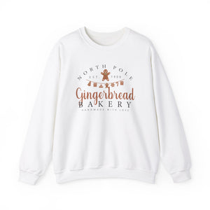 Gingerbread Bakery Crewneck Sweatshirt Christmas Sweater