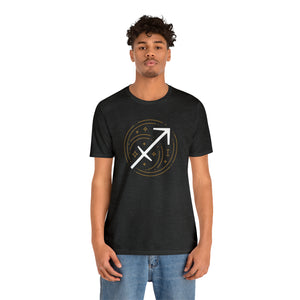 Sagittarius Unisex Jersey Short Sleeve Tee Zodiac, Astrology, Sign