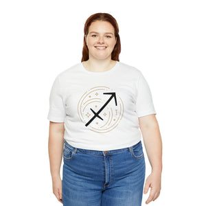 Sagittarius Unisex Jersey Short Sleeve Tee Zodiac, Astrology, Sign