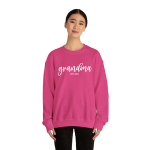 Grandma Est. 2023 Unisex Heavy Blend™ Crewneck Sweatshirt