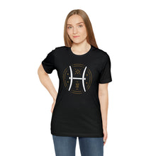 Load image into Gallery viewer, Pisces Unisex Jersey Short Sleeve Tee, Zodiac, Astrology, Sign