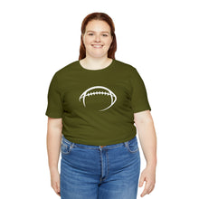 Load image into Gallery viewer, Simple Football Unisex Jersey Short Sleeve Tee