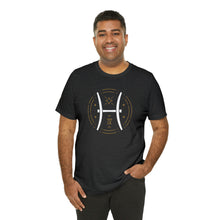 Load image into Gallery viewer, Pisces Unisex Jersey Short Sleeve Tee, Zodiac, Astrology, Sign