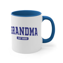 Load image into Gallery viewer, Grandma Est 2023 Accent Coffee Mug, 11oz