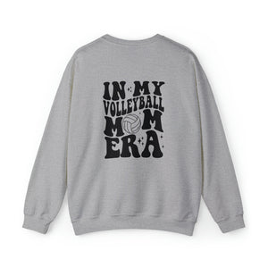 In My Volleyball Mom Era Unisex Heavy Blend™ Crewneck Sweatshirt