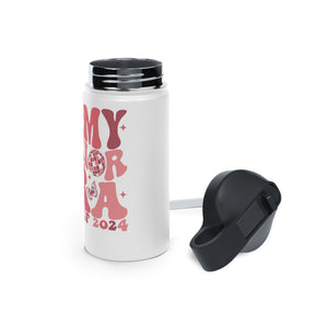 In my Senior Era Class of 2024 Stainless Steel Water Bottle, Standard Lid