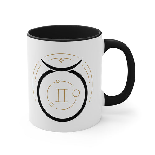 Taurus Accent Coffee Mug, 11oz Zodiac Astrology Sign