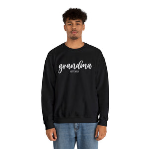 Grandma Est. 2023 Unisex Heavy Blend™ Crewneck Sweatshirt