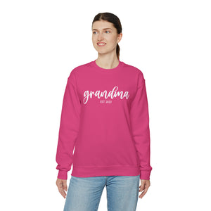 Grandma Est. 2023 Unisex Heavy Blend™ Crewneck Sweatshirt