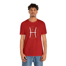 Load image into Gallery viewer, Pisces Unisex Jersey Short Sleeve Tee, Zodiac, Astrology, Sign