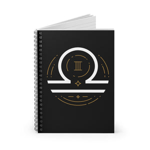 Libra Spiral Notebook - Ruled Line