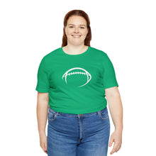 Load image into Gallery viewer, Simple Football Unisex Jersey Short Sleeve Tee