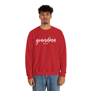 Grandma Est. 2023 Unisex Heavy Blend™ Crewneck Sweatshirt