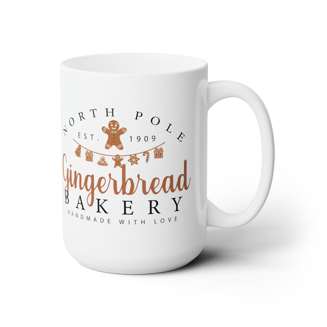 Gingerbread Bakery Ceramic Mug 15oz