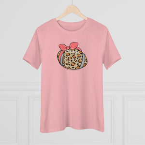 Leopard Football Women's Premium Tee