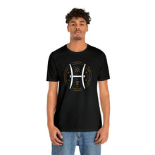 Load image into Gallery viewer, Pisces Unisex Jersey Short Sleeve Tee, Zodiac, Astrology, Sign