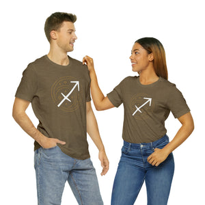 Sagittarius Unisex Jersey Short Sleeve Tee Zodiac, Astrology, Sign