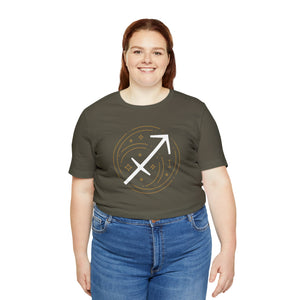 Sagittarius Unisex Jersey Short Sleeve Tee Zodiac, Astrology, Sign