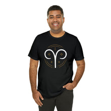 Load image into Gallery viewer, Aries Unisex Jersey Short Sleeve Tee, Zodiac, Astrology, Sign