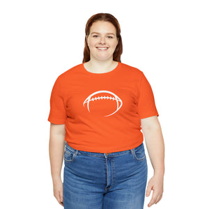 Simple Football Unisex Jersey Short Sleeve Tee