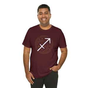 Sagittarius Unisex Jersey Short Sleeve Tee Zodiac, Astrology, Sign