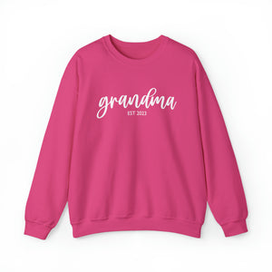 Grandma Est. 2023 Unisex Heavy Blend™ Crewneck Sweatshirt