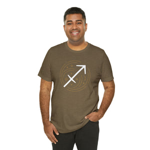 Sagittarius Unisex Jersey Short Sleeve Tee Zodiac, Astrology, Sign