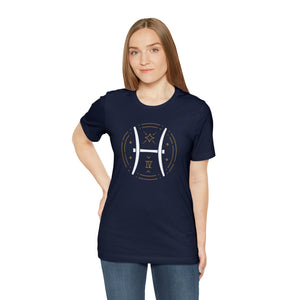 Pisces Unisex Jersey Short Sleeve Tee, Zodiac, Astrology, Sign