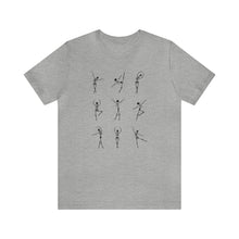 Load image into Gallery viewer, Ballet Skeleton T-shirt, Happy Halloween, Halloween T-shirt, Dancing Skeleton