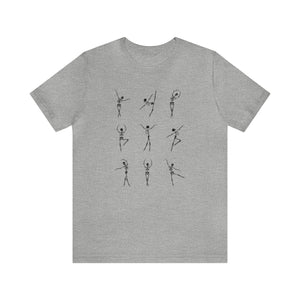 Ballet Skeleton T-shirt, Happy Halloween, Halloween T-shirt, Dancing Skeleton