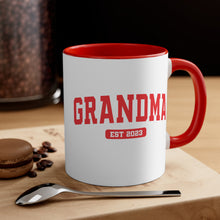 Load image into Gallery viewer, Grandma Est 2023 Accent Coffee Mug, 11oz