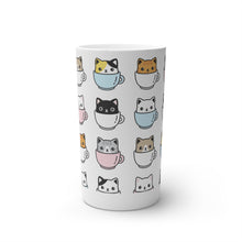 Load image into Gallery viewer, Coffee Cats Conical Coffee Mugs (3oz, 8oz, 12oz)