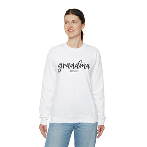 Grandma Est. 2023 Unisex Heavy Blend™ Crewneck Sweatshirt