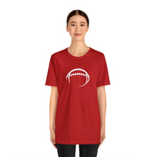 Load image into Gallery viewer, Simple Football Unisex Jersey Short Sleeve Tee