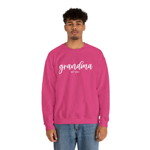 Grandma Est. 2023 Unisex Heavy Blend™ Crewneck Sweatshirt